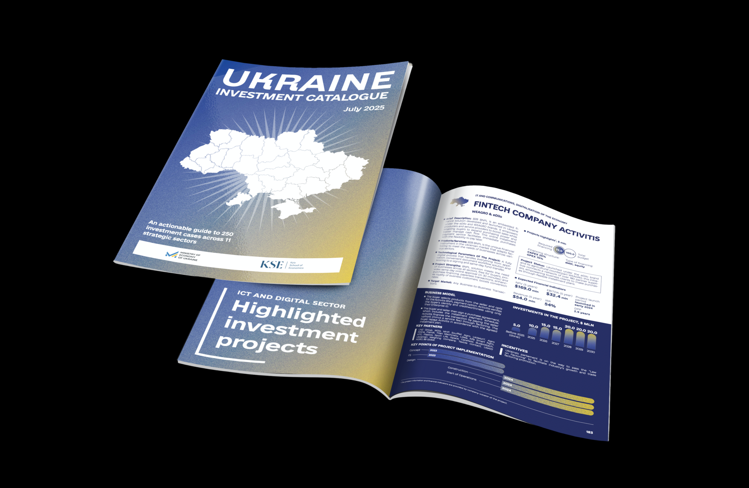 Activitis увійшла до Каталогу інвестиційних проєктів України 2025 — з фокусом на B2B-фінансування нового покоління